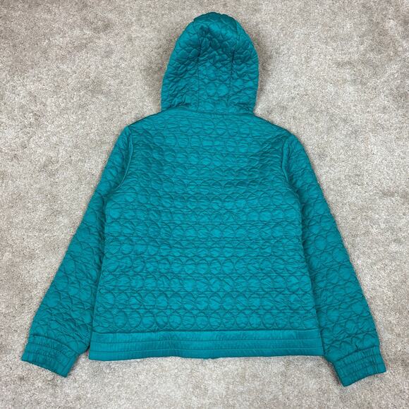 Patagonia Inoa Quilted Puffer Jacket Girl's Medium Granola Gorpcore - Picture 3 of 8